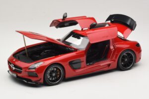 Mercedes SLS AMG C197 Black Series Rood Minichamps 1:18 110033022 Metaal — afbeelding 3 van 8