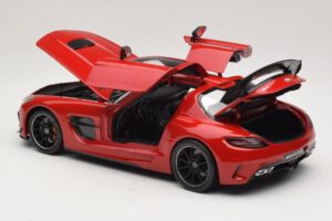 Mercedes SLS AMG C197 Black Series Rood Minichamps 1:18 110033022 Metaal — afbeelding 5 van 8