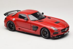 Mercedes SLS AMG C197 Black Series Rood Minichamps 1:18 110033022 Metaal — afbeelding 6 van 8