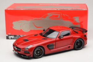 Mercedes SLS AMG C197 Black Series Rood Minichamps 1:18 110033022 Metaal — afbeelding 8 van 8
