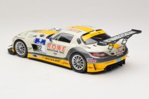 Mercedes SLS AMG GT3 #22 Graf / Jager Rowe Racing 24 Hours of Nurburgring 2013 Minichamps 1:18 151133122 Metaal — afbeelding 5 van 6