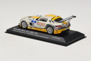 Mercedes SLS AMG GT3 #22 Rowe Racing Graf / Jager Nurburgring 24 Hours 2013 Minichamps 1:43 410133222 Metaal — afbeelding 3 van 4