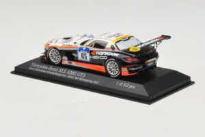Mercedes SLS AMG GT3 #65 Hankook 24 Hours of Nurburgring 2012 Minichamps 1:43 437123265 Metaal — afbeelding 3 van 4