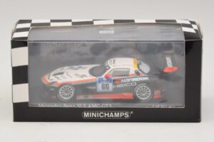 Mercedes SLS AMG GT3 #66 Hankook C. Frankenhout / Simonsen 24 Hours of Nurburgring 2012 Minichamps 1:43 437123266 Metaal — afbeelding 4 van 4