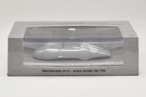 Mercedes W125 R. Caracciola World Record Car 1938 Minichamps 1:43 400383800 Metaal — afbeelding 5 van 5