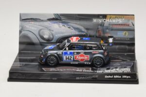 Mini Cooper #142 Von Bohlen / F. Grohs Schirra Motorsport Nurburgring 24 Hours 2011 Minichamps 1:43 Mini Cooper #142 Von Bohlen / F. Grohs Schirra Motorsport Nurburgring 24 Hours 2011 Minichamps 1:43 43112142 Metaal