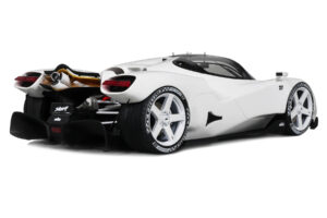 Nilu27 Nilu Super White GT Spirit 1:18 GT578 Hars — afbeelding 2 van 5