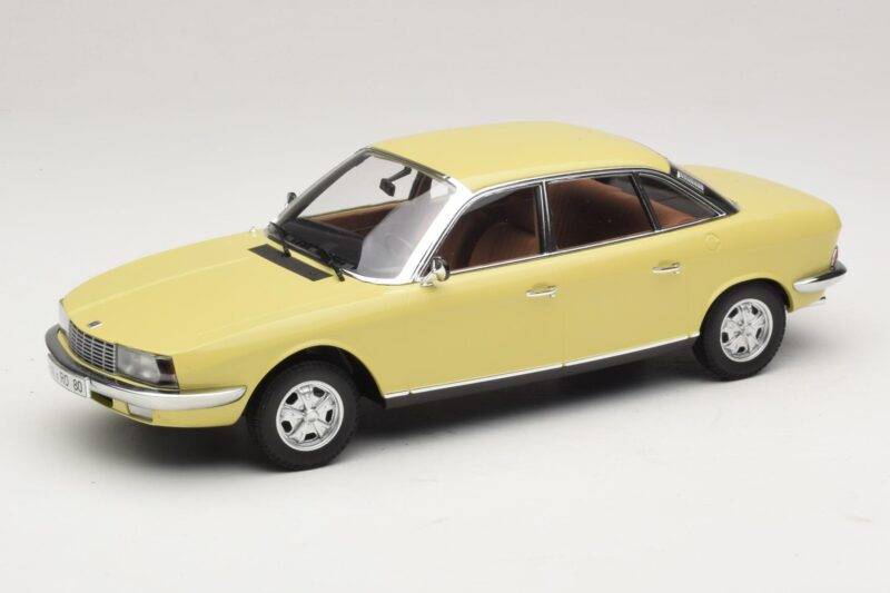 NSU Ro80 Geel Minichamps 1:18 151015402 Metaal