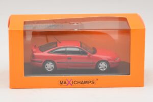 Opel Calibra Turbo 4x4 Rood Maxichamps 1:43 940045721 Metaal — afbeelding 4 van 4