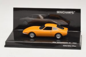 Opel Experimental GT Oranje Minichamps 1:43 437045021 Metaal