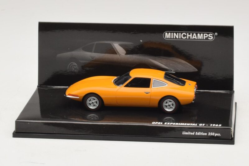 Opel Experimental GT Oranje Minichamps 1:43 437045021 Metaal