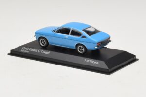 Opel Kadett C Coupe Blauw Minichamps 1:43 430045628 Metaal — afbeelding 3 van 4