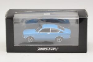 Opel Kadett C Coupe Blauw Minichamps 1:43 430045628 Metaal — afbeelding 4 van 4