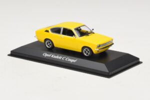 Opel Kadett C Coupe Geel Maxichamps 1:43 940045620 Metaal — afbeelding 3 van 4