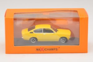 Opel Kadett C Coupe Geel Maxichamps 1:43 940045620 Metaal — afbeelding 4 van 4