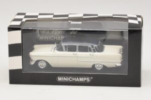 Opel Kapitan A Wit Minichamps 1:43 400048000 Metaal — afbeelding 4 van 4