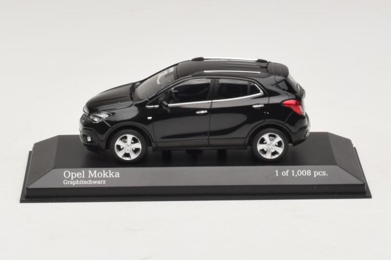 Opel Mokka Zwart Metallic Minichamps 1:43 410042101 Metaal