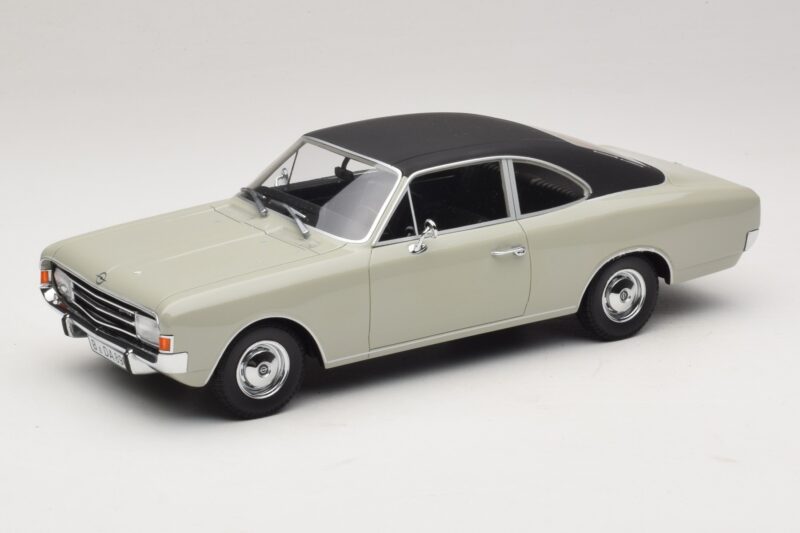 Opel Rekord C Coupé Grijs Minichamps 1:18 107047022 Hars