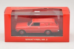 Opel Rekord Caravan Norwegian Post Minichamps 1:43 433046195 Metaal — afbeelding 4 van 4