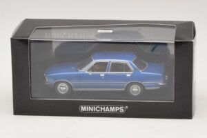 Opel Rekord D Blauw Metallic Minichamps 1:43 400044002 Metaal — afbeelding 4 van 4
