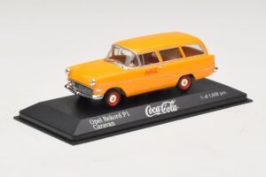 Opel Rekord P1 Caravan Coca-Cola Minichamps 1:43 430043270 Metaal — afbeelding 2 van 4