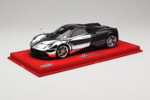 Pagani Huayra Chrome Silver Uniek Exemplaar BBR 1:18 P1873CM Hars