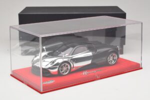 Pagani Huayra Chrome Silver Uniek Exemplaar BBR 1:18 P1873CM Hars — afbeelding 7 van 7