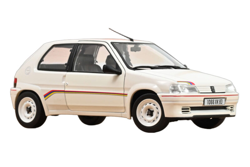Peugeot 106 Rallye 1.3 Wit Norev 1:18 Peugeot 106 Rallye 1.3 Wit Norev 1:18 184920 Metaal