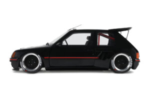 Peugeot 205 Khyzyl Saleem Zwart Otto 1:18 OT1257 Hars — afbeelding 3 van 5