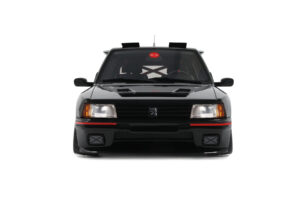 Peugeot 205 Khyzyl Saleem Zwart Otto 1:18 OT1257 Hars — afbeelding 4 van 5