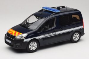 Peugeot Partner Gendarmerie Donkerblauw Norev 1:18 184890 Metaal