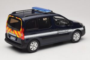 Peugeot Partner Gendarmerie Donkerblauw Norev 1:18 184890 Metaal — afbeelding 2 van 6