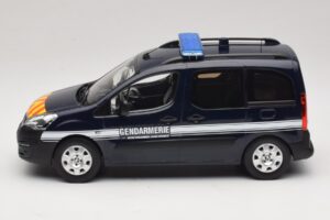 Peugeot Partner Gendarmerie Donkerblauw Norev 1:18 184890 Metaal — afbeelding 3 van 6