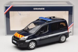 Peugeot Partner Gendarmerie Donkerblauw Norev 1:18 184890 Metaal — afbeelding 6 van 6