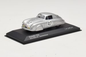 Porsche 356 #47 Sauerwein / Brunet 24 Hours of Le Mans 1951 Minichamps 1:43 400516747 Metaal — afbeelding 2 van 4
