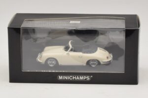 Porsche 356 B Cabriolet Ivoorwit Minichamps 1:43 400064332 Metaal — afbeelding 4 van 4