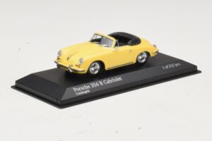 Porsche 356 B Cabriolet Geel Minichamps 1:43 400064334 Metaal — afbeelding 2 van 4