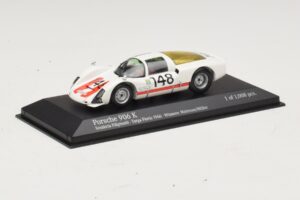 Porsche 906 K Scuderia Filipinetti #148 W. Mairesse / H. Muller Targa Florio Winners 1966 Minichamps 1:43 400666648 Metaal — afbeelding 2 van 4