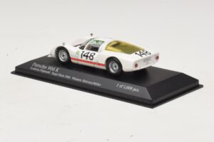 Porsche 906 K Scuderia Filipinetti #148 W. Mairesse / H. Muller Targa Florio Winners 1966 Minichamps 1:43 400666648 Metaal — afbeelding 3 van 4