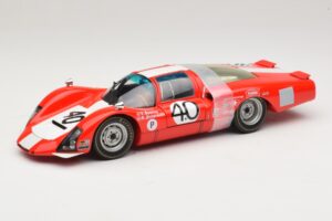 Porsche 906 LH Squadra Tartaruga #40 D. Spoerry / R. Steinemann 12 Hours of Sebring 1967 Minichamps 1:18 100676140 Metaal