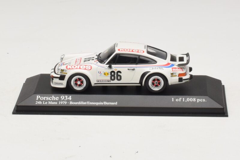 Porsche 911 934 #86 Bourdillat / Ennequin 24 Hours of Le Mans 1979 Minichamps 1:43 Porsche 911 934 #86 Bourdillat / Ennequin 24 Hours of Le Mans 1979 Minichamps 1:43 400796486 Metaal