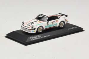 Porsche 911 934 Vaillant #6 B. Wollek Norisring EGT 1976 Minichamps 1:43 400766496 Metaal — afbeelding 2 van 4