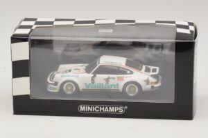 Porsche 911 934 Vaillant #6 B. Wollek Norisring EGT 1976 Minichamps 1:43 400766496 Metaal — afbeelding 4 van 4