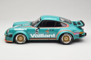 Porsche 911 934 Vaillant #6 T. Hezemans Winner DRM Norisring 1976 Minichamps 1:12 125766406 Metaal — afbeelding 3 van 6