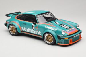 Porsche 911 934 Vaillant #6 T. Hezemans Winner DRM Norisring 1976 Minichamps 1:12 125766406 Metaal — afbeelding 4 van 6