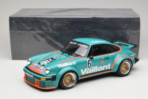 Porsche 911 934 Vaillant #6 T. Hezemans Winner DRM Norisring 1976 Minichamps 1:12 125766406 Metaal — afbeelding 6 van 6