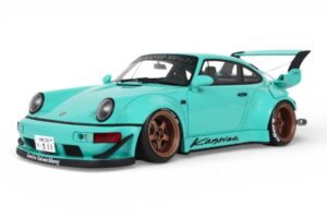 Porsche 911 964 RWB Kashiwa Blue GT Spirit 1:18 GT569 Hars