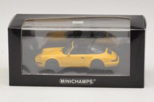 Porsche 911 964 Targa Geel Minichamps 1:43 400061367 Metaal — afbeelding 4 van 4