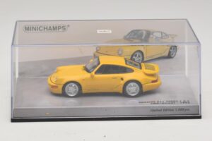 Porsche 911 964 Turbo S 3.3 Lightweight Minichamps 1:43 436069170 Metaal — afbeelding 4 van 5