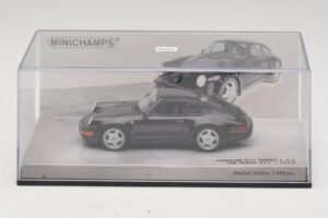 Porsche 911 964 Turbo S 3.6 30-Jarig Jubileum Zwart Minichamps 1:43 436069171 Metaal — afbeelding 4 van 5